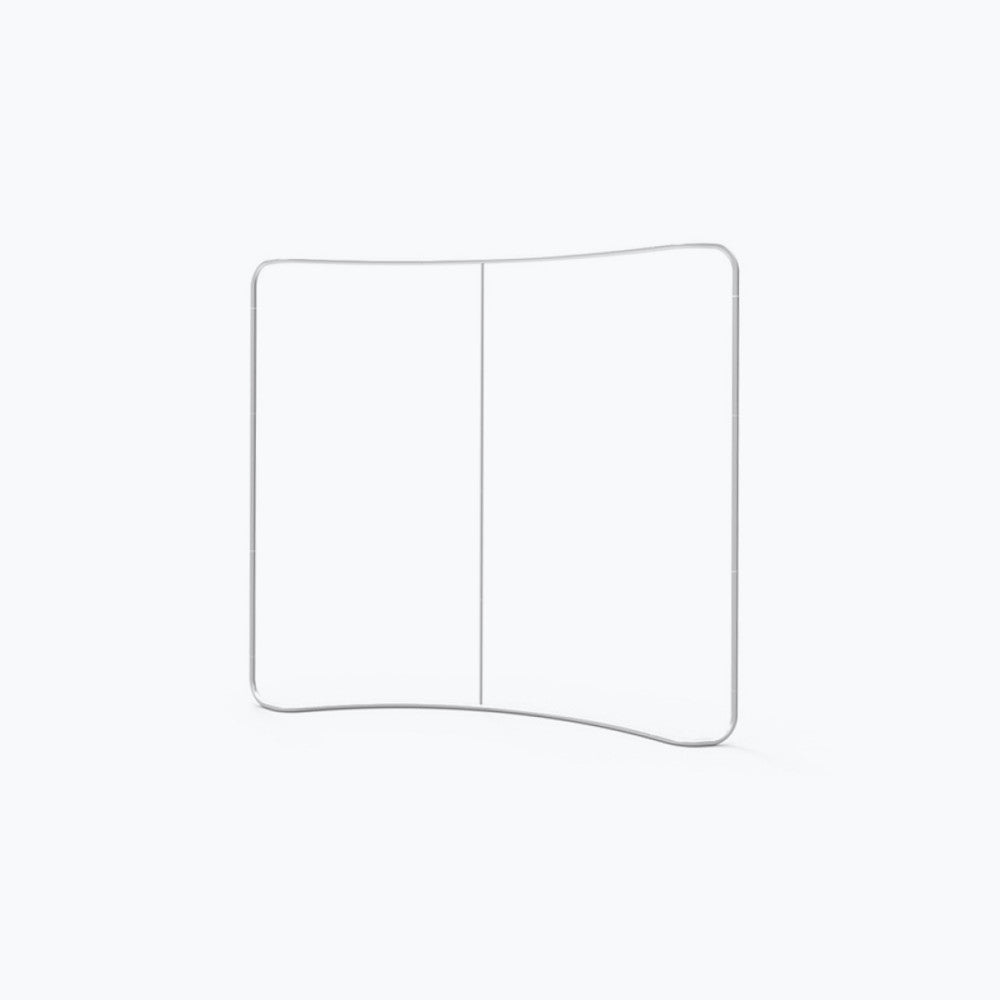 FTD 8 ' Curved - Single Sided Hardware + Graphic + Carry Case