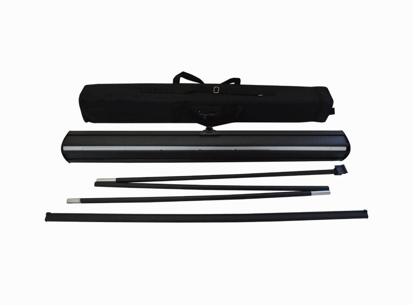 Econo 33 * BLACK STAND* Full Package Hardware + Print + Carry Bag