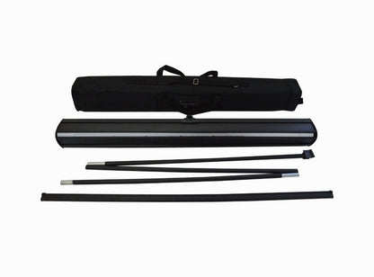 Econo 33 * BLACK STAND* Full Package Hardware + Print + Carry Bag