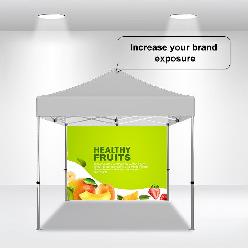 Package A2 - Canopy 10'x10' with Double Sided Full Wall - FREE SHIPPING