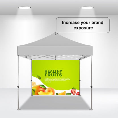 Package A - Canopy 10'x10' with Single Sided Full Wall- FREE SHIPPING