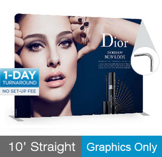 FTD 10 ' Straight - Single Sided - Graphic Only
