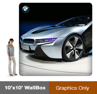 WallBox 10'x10' - Single Sided - Graphics Only