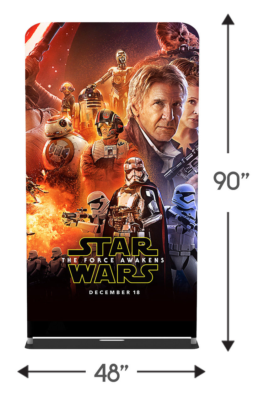 Mono 48" x 90" Double Sided Graphic Only -FREE SHIPPING