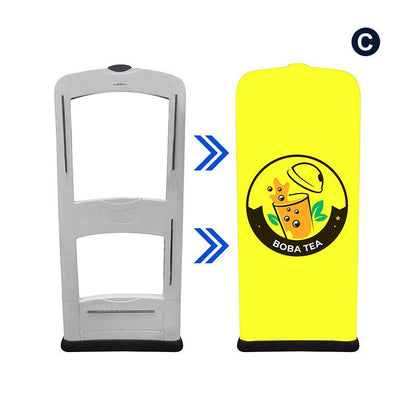 STYLE C Security Tower/Gate Covers Full Dye Sub (1 pair) - FREE SHIPPING