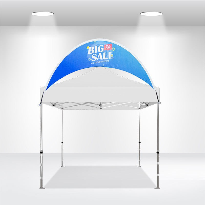 Curve Tent Billboard Banner for Canopy Tops