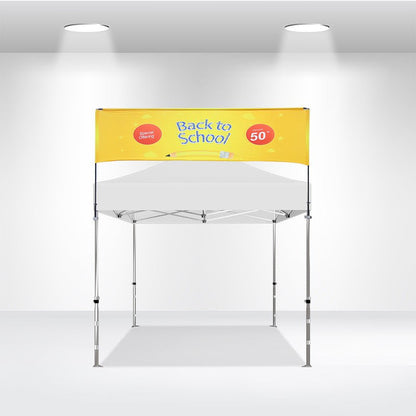 Square Billboard Banner for Canopy Tops
