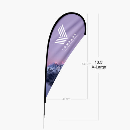 Teardrop - XLarge 13.5FT Single Sided