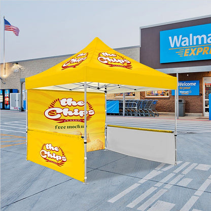 10' Single Sided Half Side Walls (No Canopy) 1 Pair FREE SHIPPING