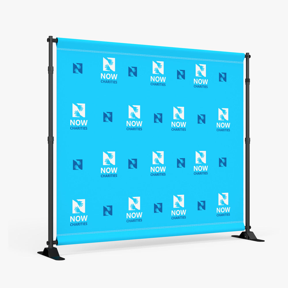 Step and Repeat Back Drop - 8'x8' - Replacement Print