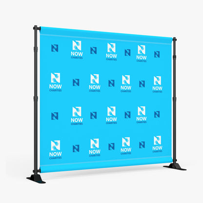 Step and Repeat Back Drop - 8'x8' - Replacement Print