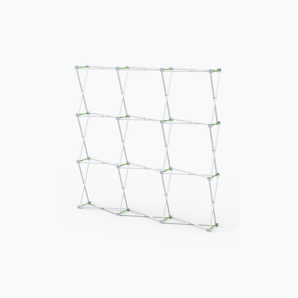 8' Straight Fabric PopUp - Hardware
