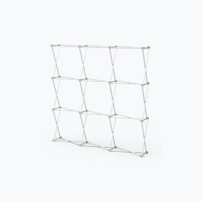 8' Straight Fabric PopUp - Hardware