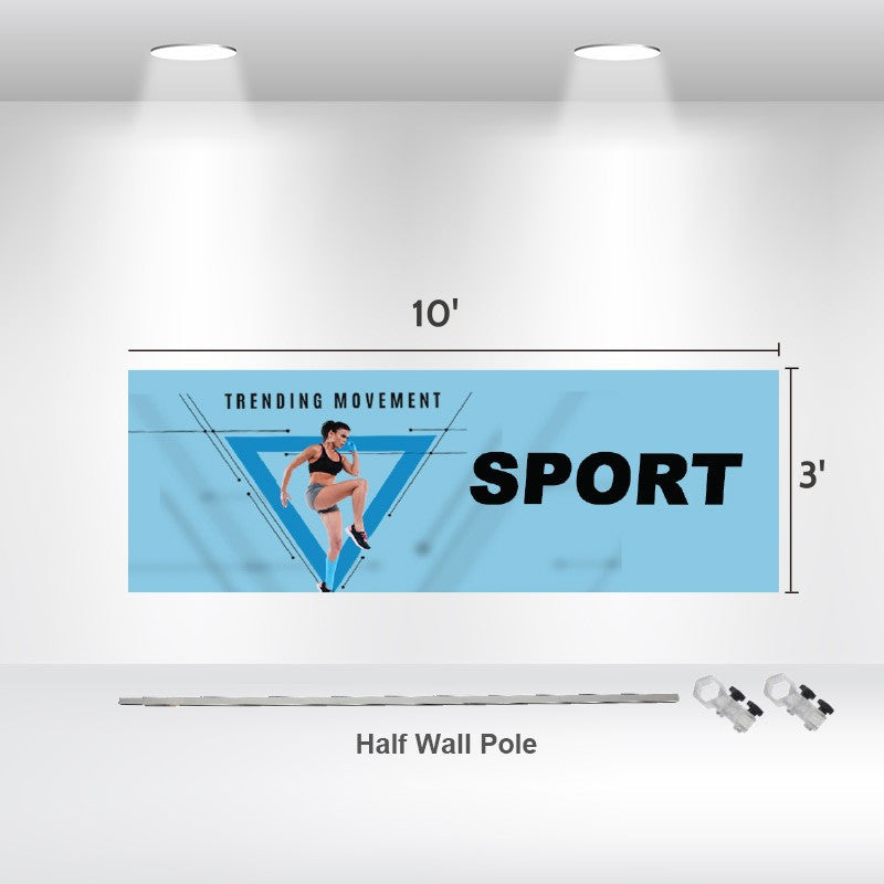 10' Single Sided Half Side Walls (No Canopy) 1 Pair FREE SHIPPING