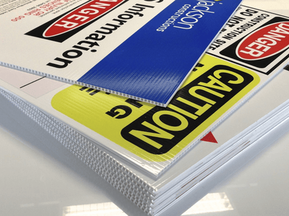 Real Estate A-Frame SIGN ONLY DOUBLE SIDED 18X24 COROPLAST
