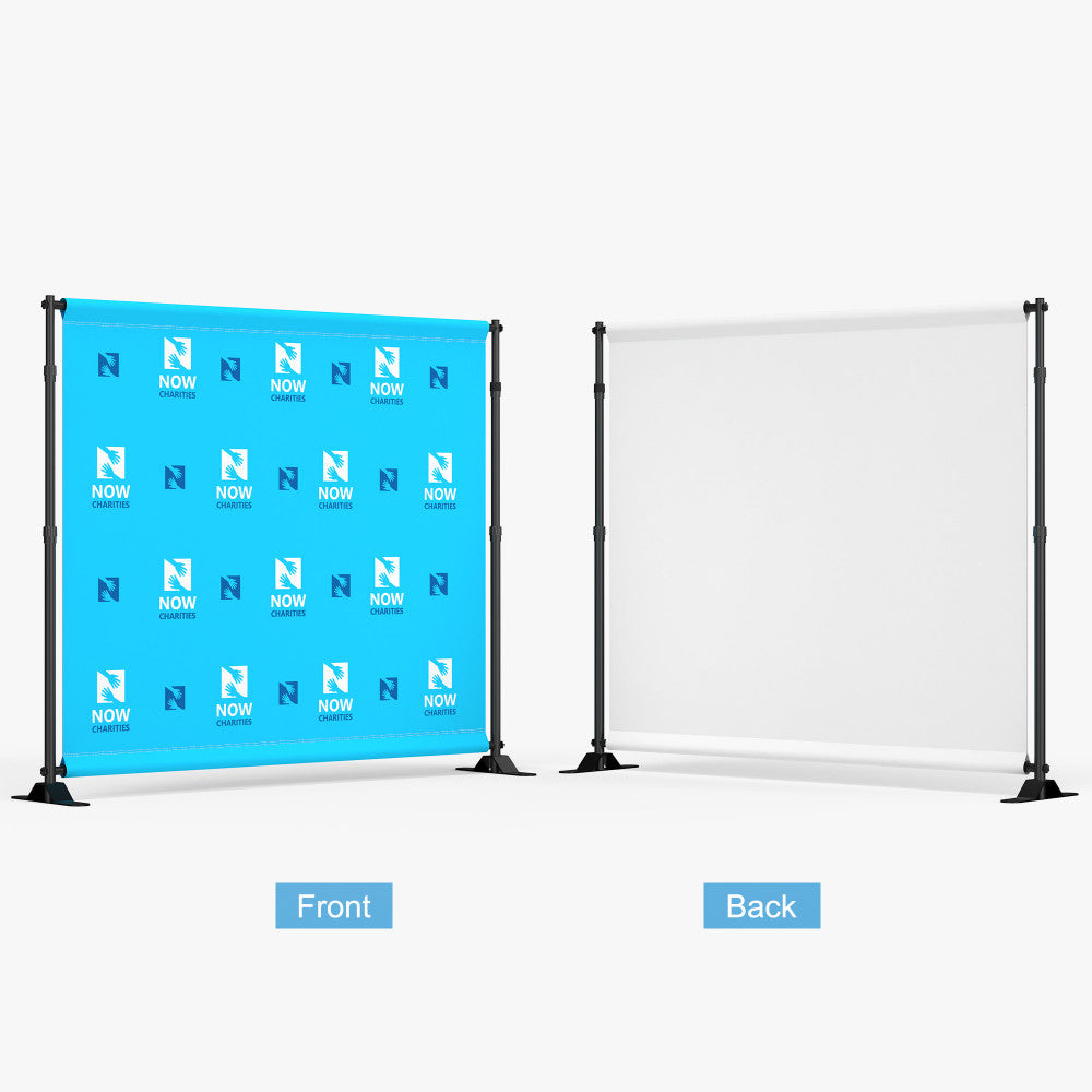 Step and Repeat Back Drop - 10'x 8' - FULL PACKAGE