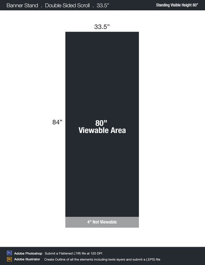 Scroll Dual 33 Graphic Print Only