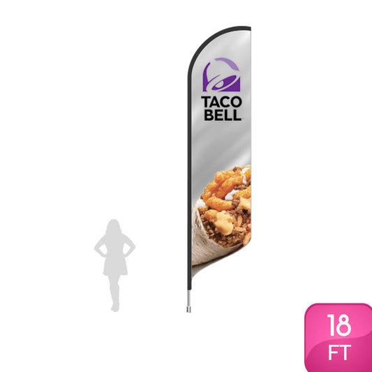 Feather - XLarge 18ft Single Sided