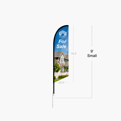 Feather - Small 9FT Single Sided