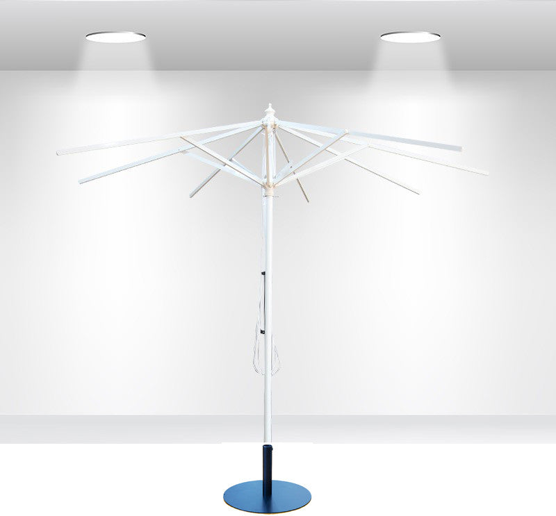 Square with Valence Umbrella 10'