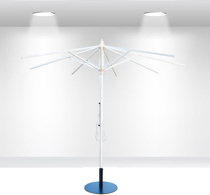 Square with Valence Umbrella 10'