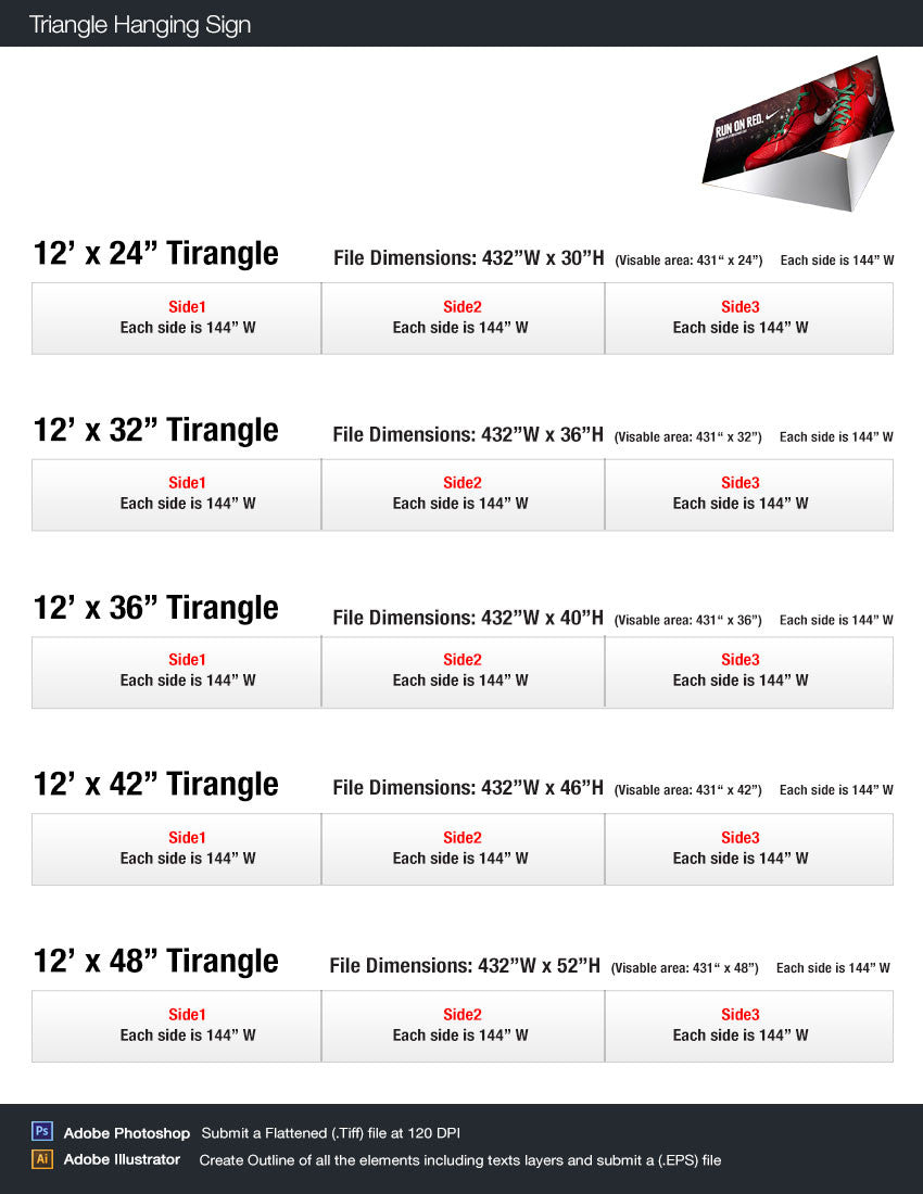 Triangle - 12'