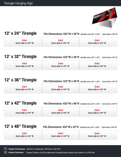 Triangle - 12'