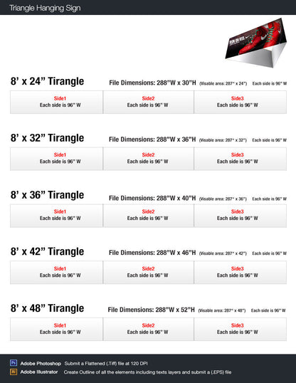 Triangle - 8'