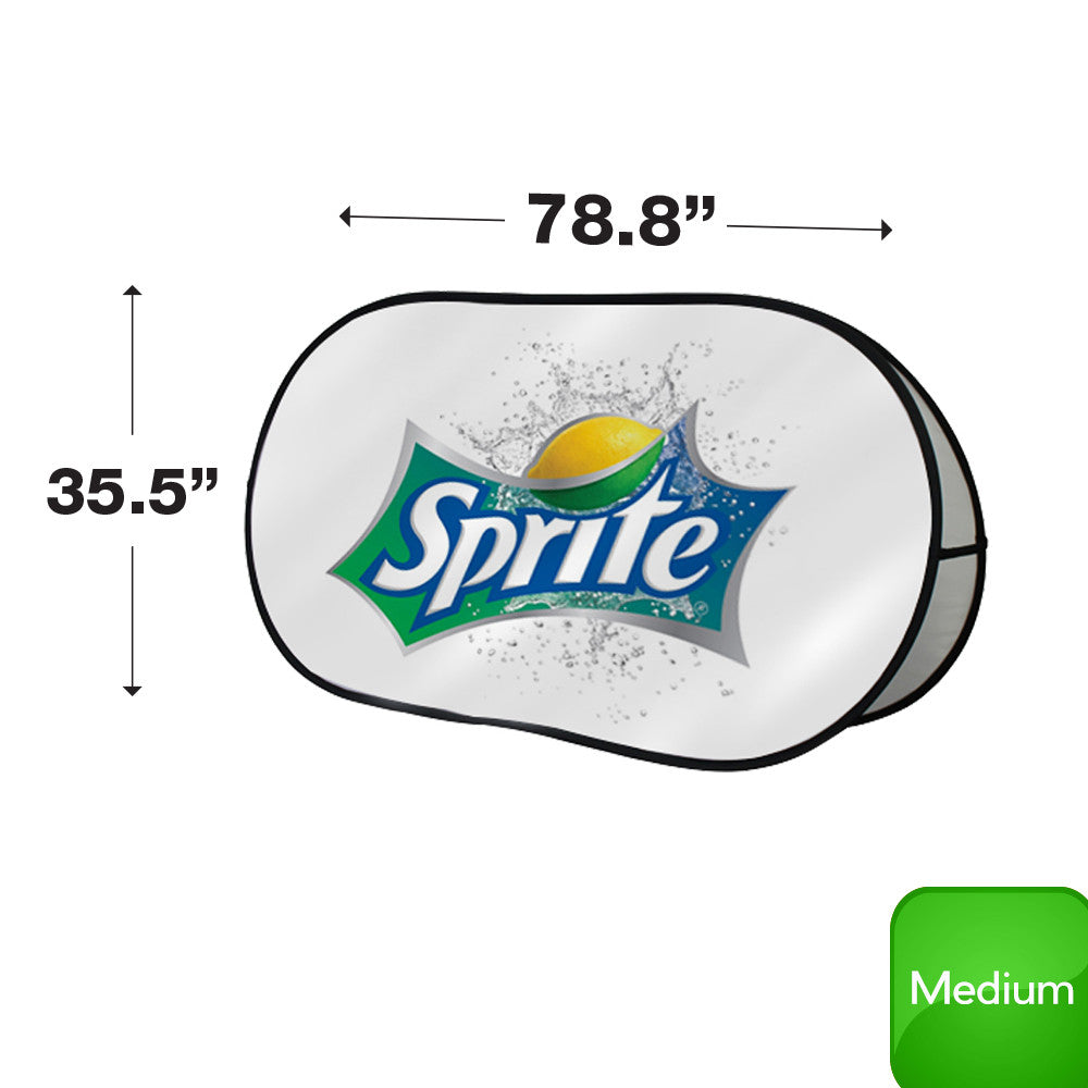 Horizontal Pop-Up Banner (Medium)