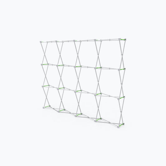 10' Straight Fabric PopUp - Hardware