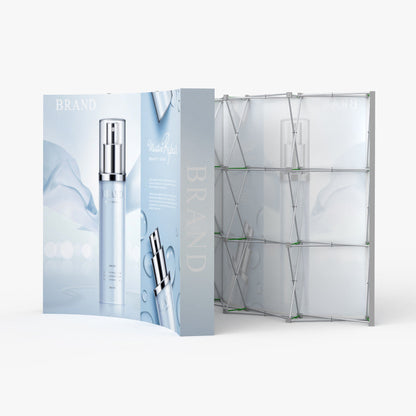 8' Curved Fabric PopUp - Graphic Only