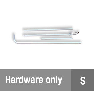 Rectangle - Hardware Pole Small