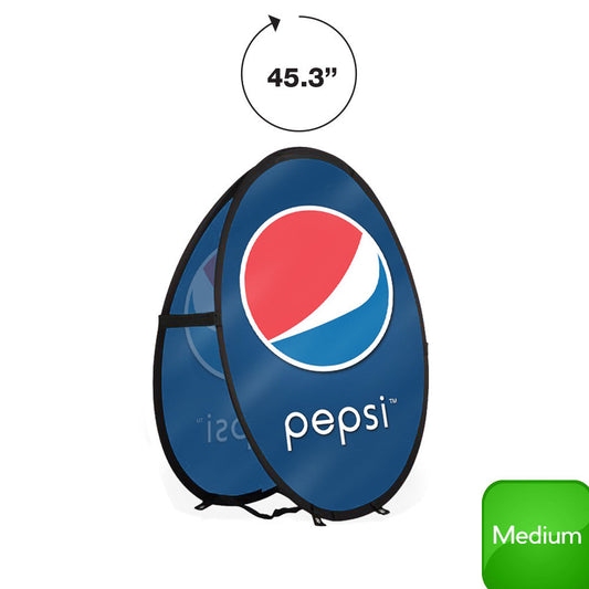 Round Pop-Up Banner (Medium)
