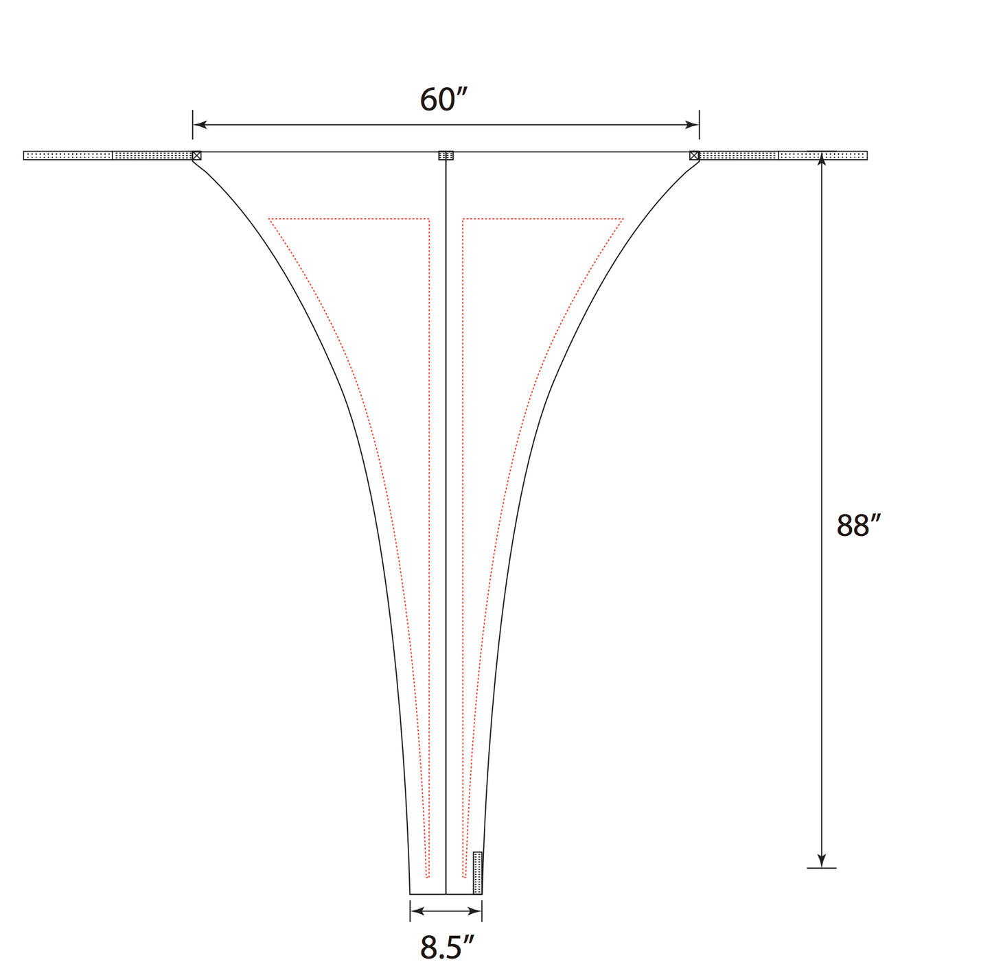 Canopy Tent Leg Cover (Single Pieces)