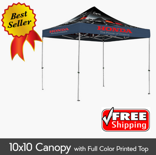 Canopy 10' - Full Package Dye Sub FREE SHIPPING