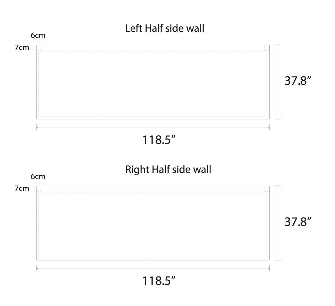 Package C2 - Canopy 10'x10' with Double Sided Side Walls- FREE SHIPPING