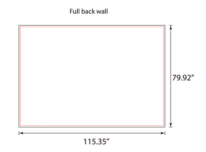 Package A2 - Canopy 10'x15' with Double Sided Full Wall- FREE SHIPPING