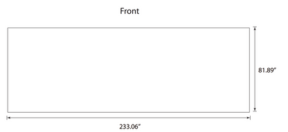 Package B - Canopy 10x20 with Single Sided Full Wall  & 2 Single Sided Half Walls - FREE GROUND SHIPPING