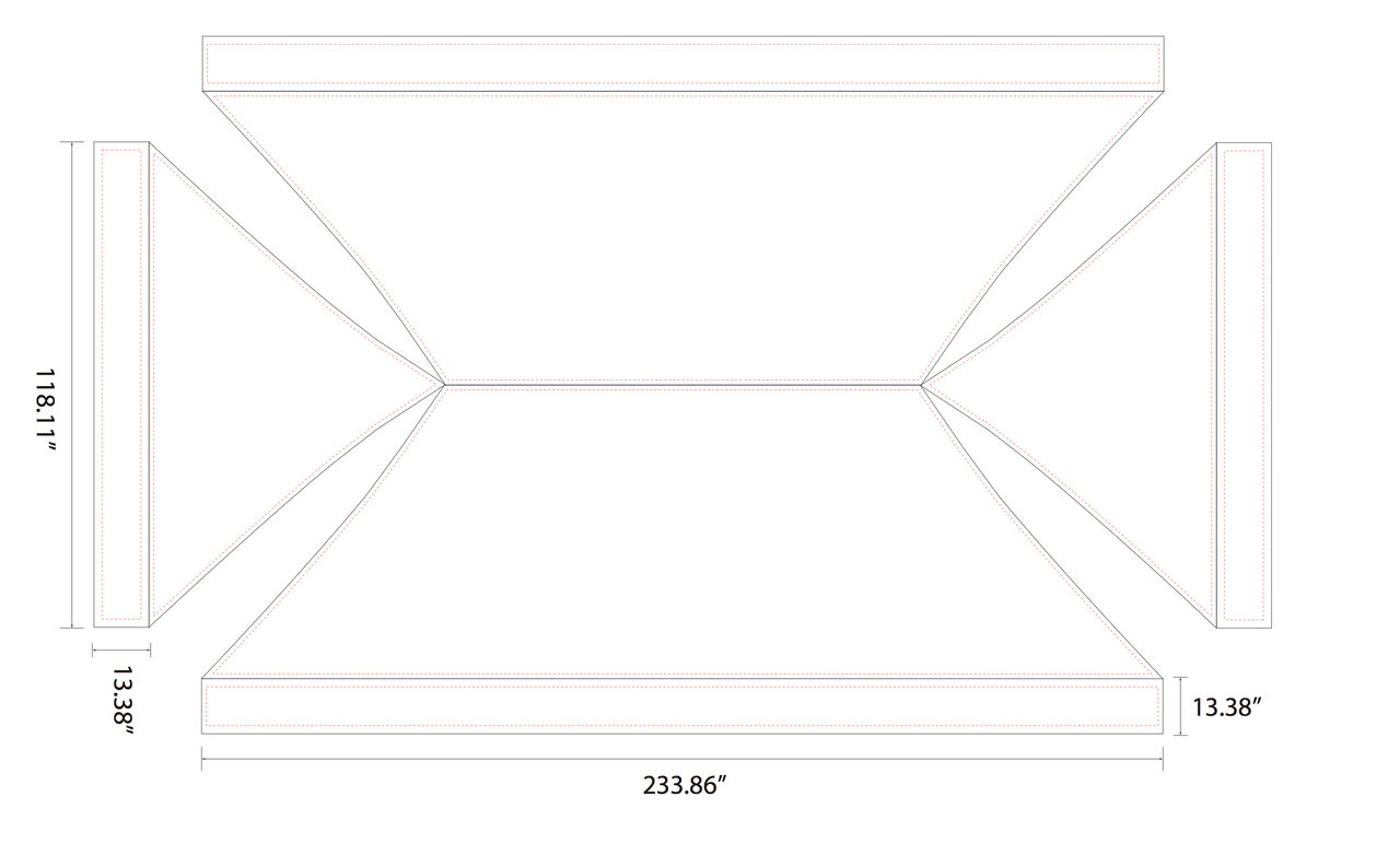 Canopy Top Only 20' -  FREE SHIPPING