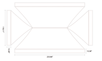 Canopy Top Only 20' -  FREE SHIPPING