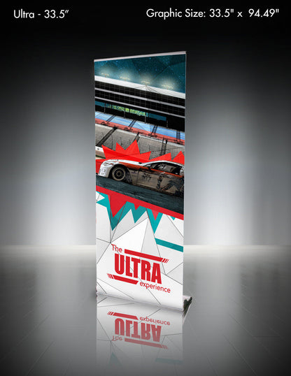 Ultra 33" Wide Smooth Vinyl Hardware+Print+Carry Bag