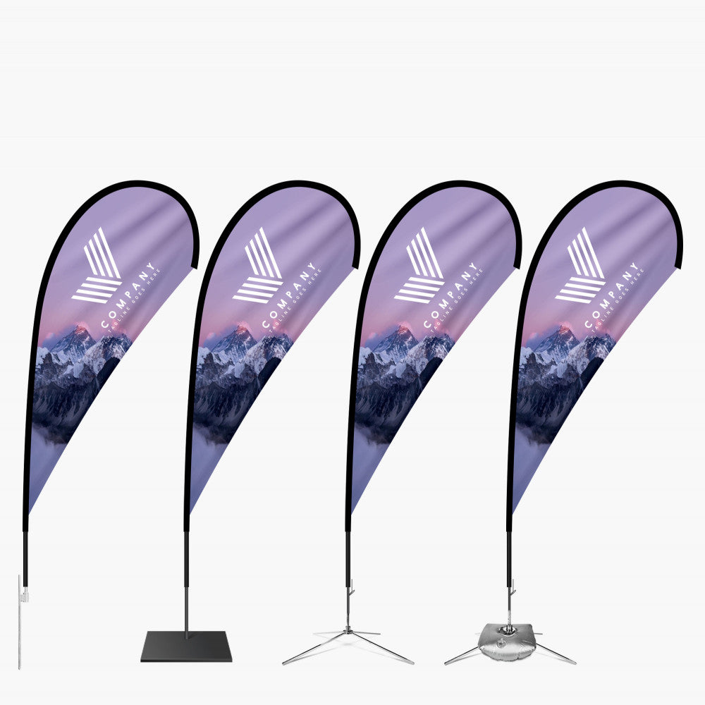Teardrop - Small 7FT Double Sided