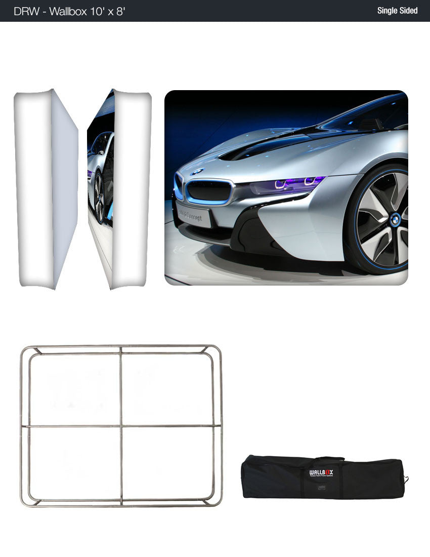 WallBox 10'x8' - Single Sided - Full Package