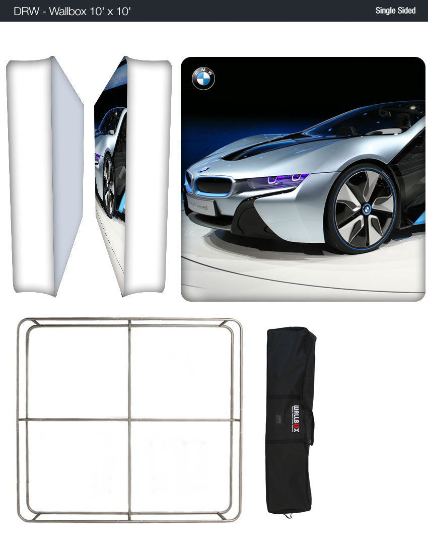 WallBox 10'x10' - Single Sided - Full Package