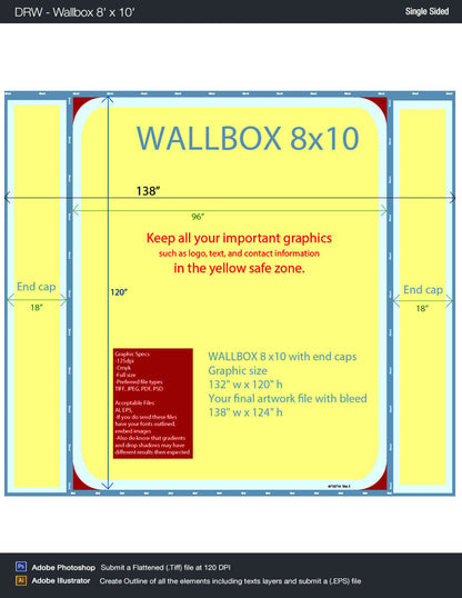WallBox 8'x10' - Single Sided - Full Package