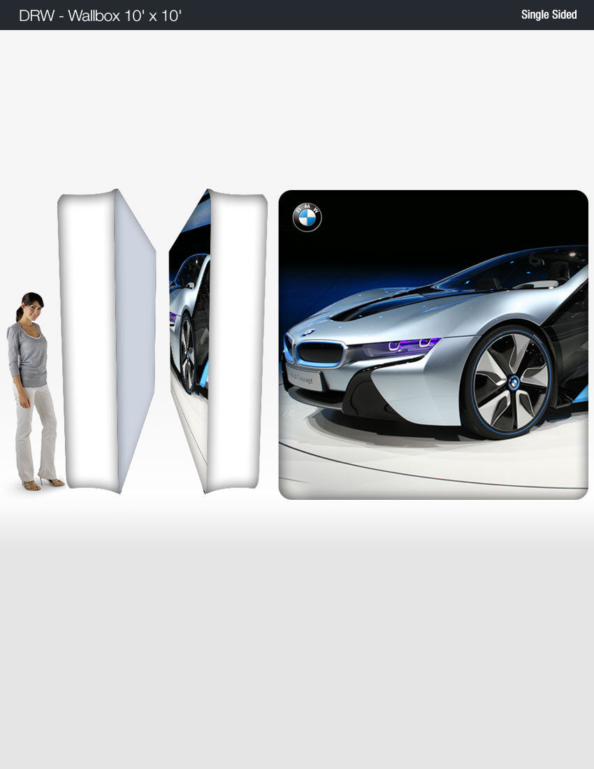 WallBox 10'x10' - Single Sided - Graphics Only