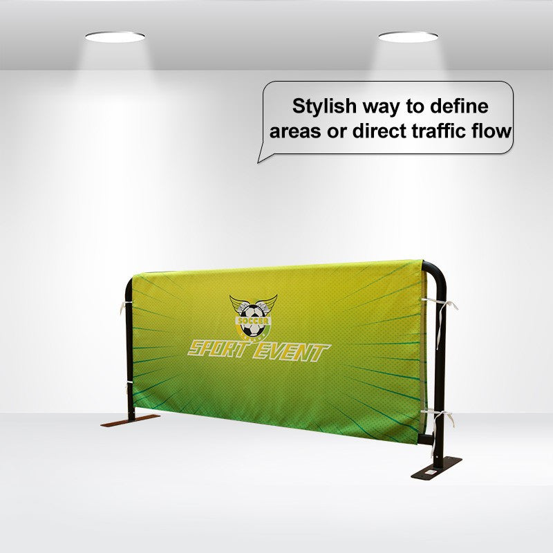 6ft Barricade Cover Full Dye Sub  - FREE SHIPPING