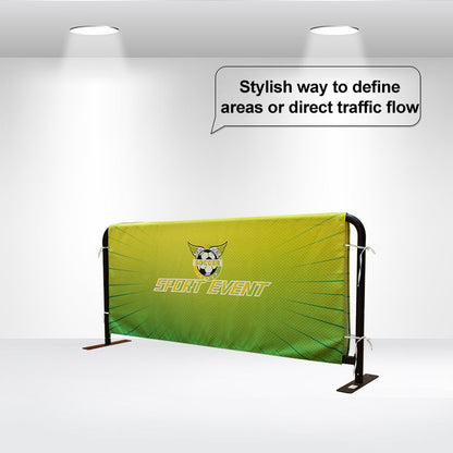6ft Barricade Cover Full Dye Sub  - FREE SHIPPING