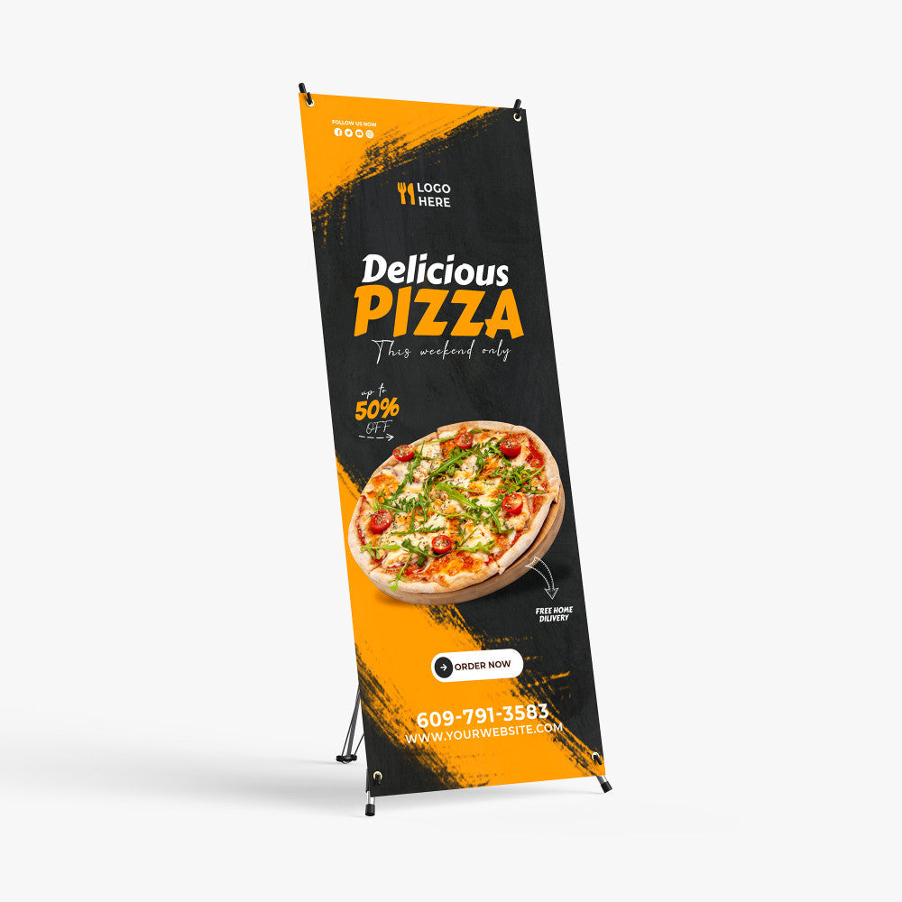 X-Stand 24" x 63" Graphics Only