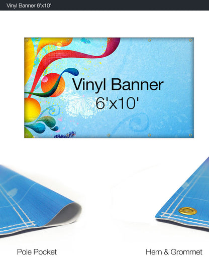Vinyl Banner 6'x10'